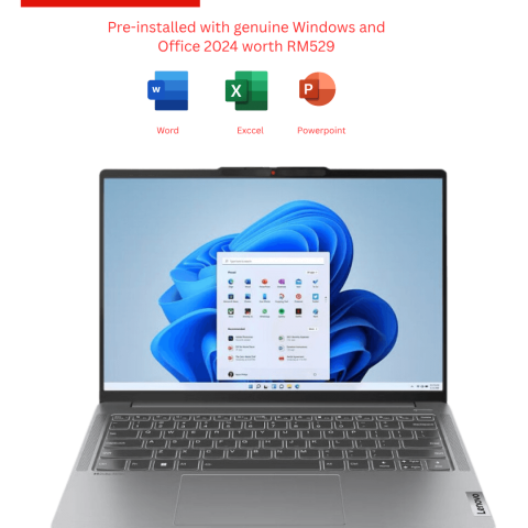 Lenovo IdeaPad Pro 5 14AHP9 83D3001DMJ 14” 2.8K Laptop ( Ryzen 7 8845HS, 16GB, 512GB SSD, RTX3050 6GB, W11, HS ) | reference image (publishing rights pending)