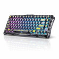 GravaStar Mercury K1 Lite Gaming Keyboard - Transparent Black