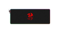 REDRAGON RGB LED LARGE GAMING MOUSE PAD SOFT MATT WITH NONSLIP BASE, STITCHED EDGES (800 X 300 X 3MM) MOUSEPAD Gamers Point 12.000 
