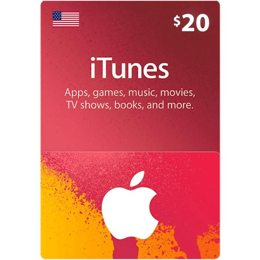 iTunes Gift Card $20 (US) - Instant Delivery-BAHRAIN GIFT CARD Gamers Point 10.500 