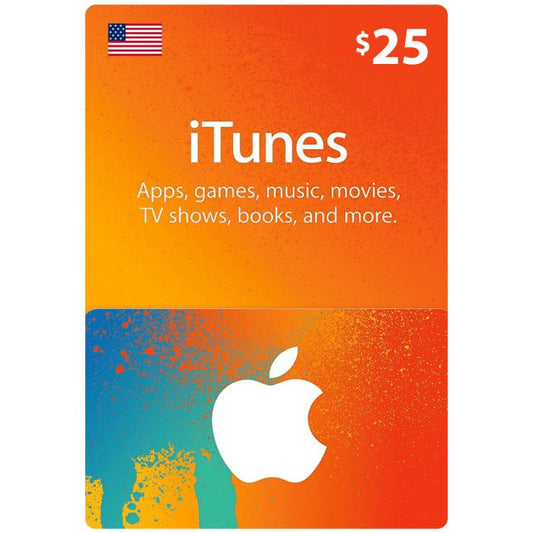 iTunes Gift Card $25 (US) - Instant Delivery-BAHRAIN GIFT CARD Gamers Point 13.500 