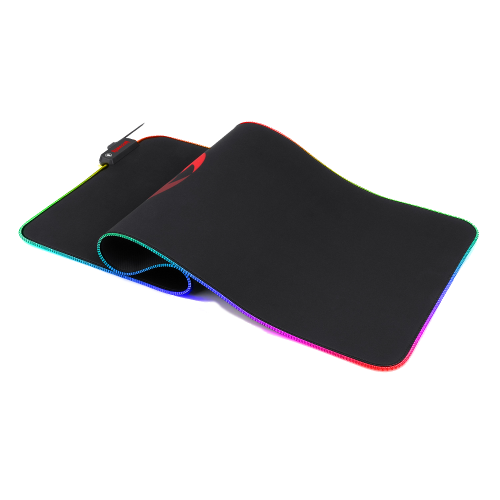 REDRAGON RGB LED LARGE GAMING MOUSE PAD SOFT MATT WITH NONSLIP BASE, STITCHED EDGES (800 X 300 X 3MM) MOUSEPAD Gamers Point 12.000 