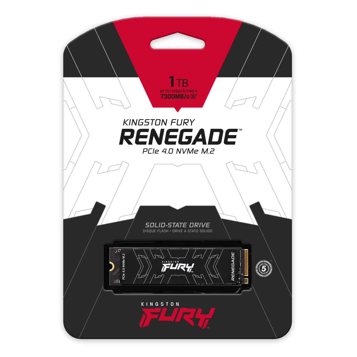 Kingston FURY Renegade 1TB NVMe SSD SFYRS/1000G