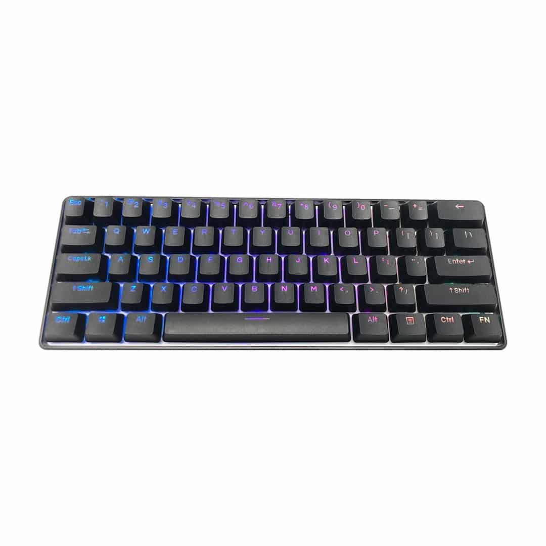 Kraken Pro KRKN-L-RED wired mechanical keyboard in Black