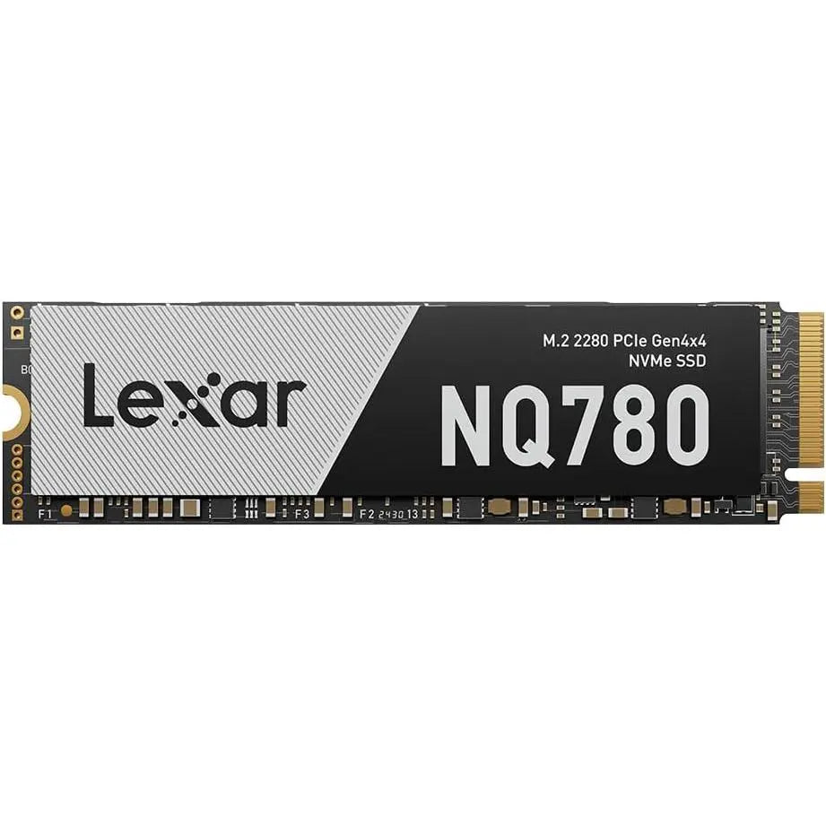Lexar NQ780 1TB M.2 NVMe SSD close-up, exact product model
