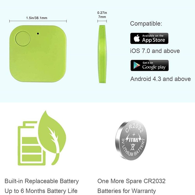 Mini Tracking Device Tracking Air Tag Key Child Finder Pet Tracker Location Smart Bluetooth Tracker Car Pet Vehicle lost tracker - BAHRAIN TRACKER Gamers Point 3.000 