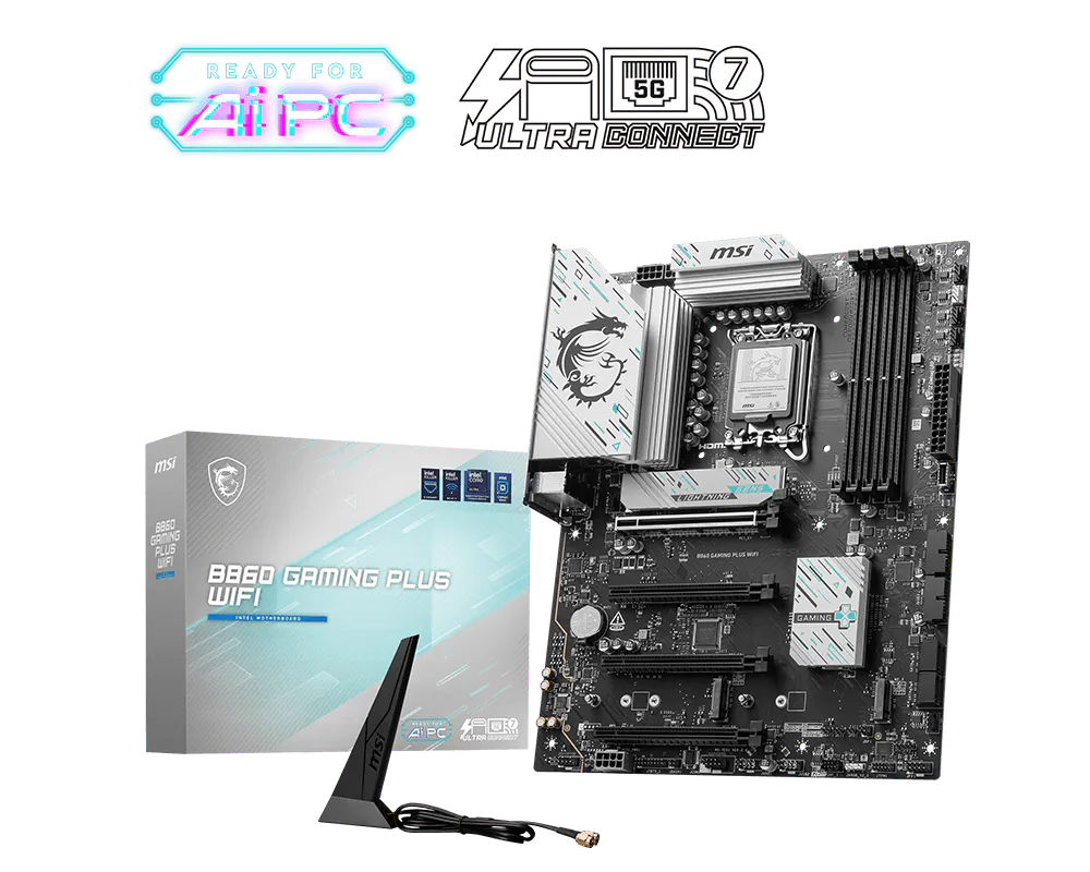 MSI B860 GAMING PLUS WIFI motherboard at Gamers Point Bahrain