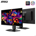MSI MAG 274QP QD-OLED X24 27-inch WQHD 240Hz gaming monitor front and rear view