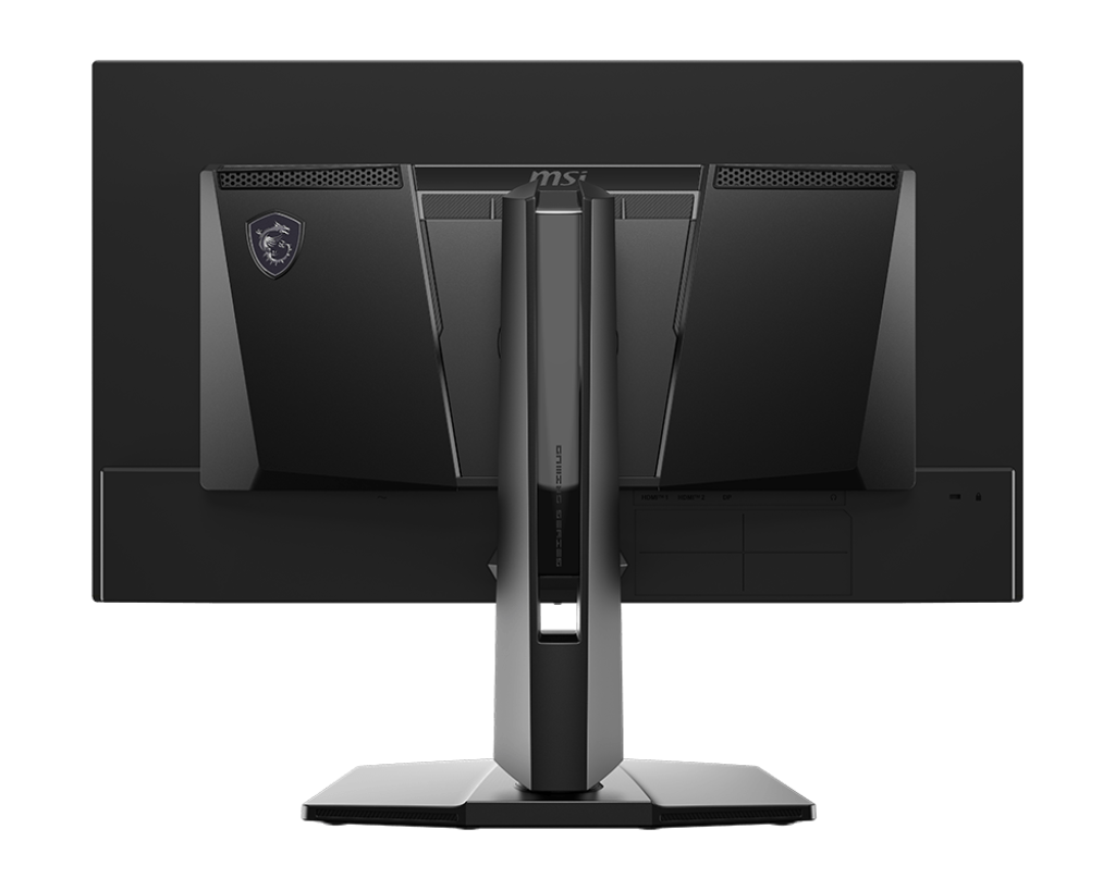 MSI MAG 274QP QD-OLED X24 gaming monitor rear view