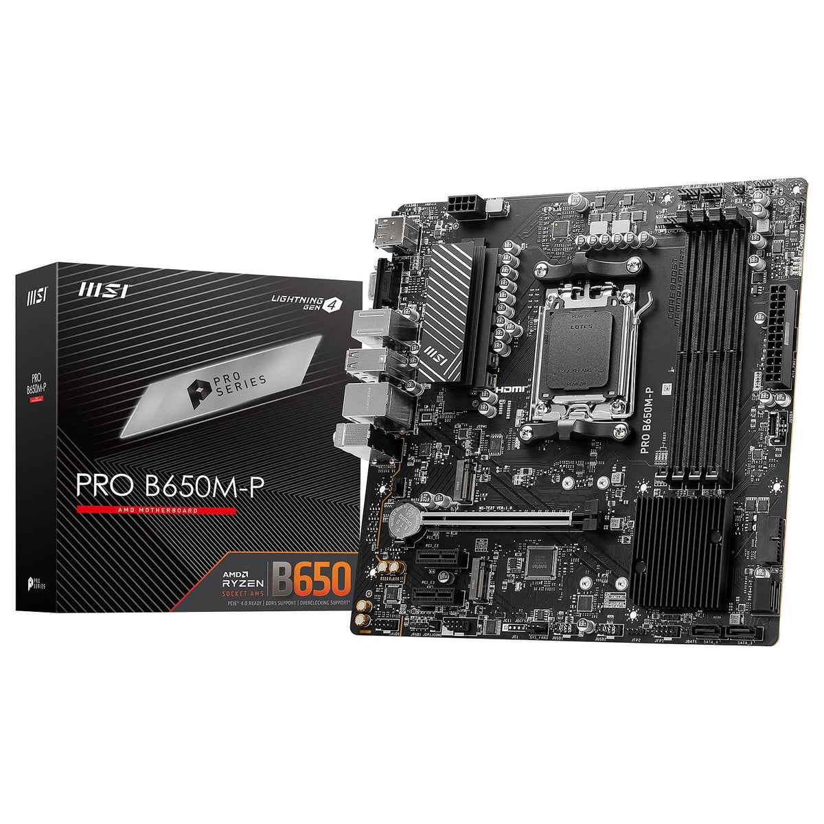 MSI PRO B650M-P motherboard - Gamers Point Bahrain
