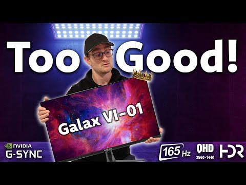 GALAX Gaming Monitor (VI-01) 27 Inch 2K QHD 1440P