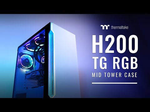 Thermaltake H200 Black Computer Case (3*120mm Fans)