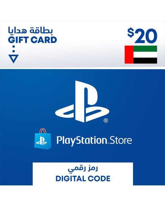 PlayStation Network Card $20 (UAE) - Instant Delivery PlayStation PlayStation Gamers Point 10.000 