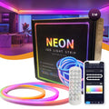 RGB LED Neon Light Strip – Remote Control & USB Power – 400cm – Gamers Point Bahrain