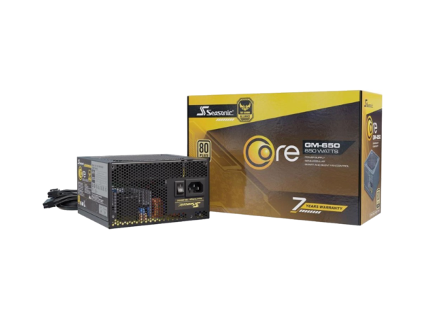 Seasonic CORE GC-650, Gold - GPH Power Supplies Gamers Point 57.000 