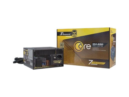 Seasonic CORE GC-650, Gold - GPH Power Supplies Gamers Point 57.000 