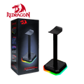 Redragon HA300 Scepter Pro Headset Stand RGB Backlit Gaming Headphone Stand with Supporting Bar STAND Gamers Point 11.000 
