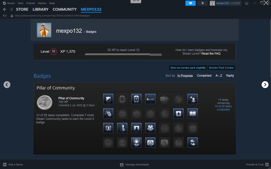 2003 Steam Collector Account | Level 11 & Email Access | Gamers Point