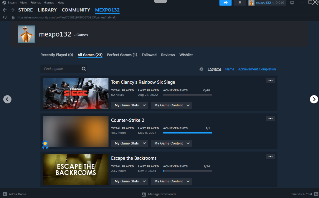 2003 Steam Collector Account | Level 11 & Email Access | Gamers Point