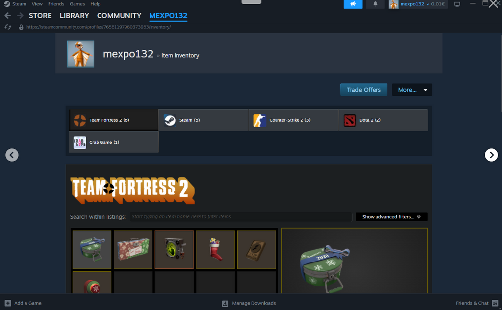 2003 Steam Collector Account | Level 11 & Email Access | Gamers Point