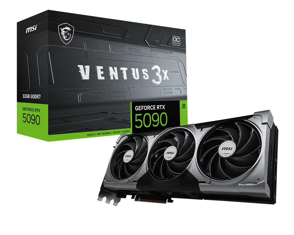 MSI RTX 5090 Ventus 3X OC official manufacturer image