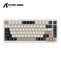 Attack Shark M86 Wireless Mechanical Keyboard Cheese White
