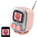 Divoom Tiivoo 2 Photo Album Lyrics Bluetooth Mini Speaker Pink