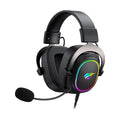 Havit H2002P RGB Wired Gaming Headset Black Ochre