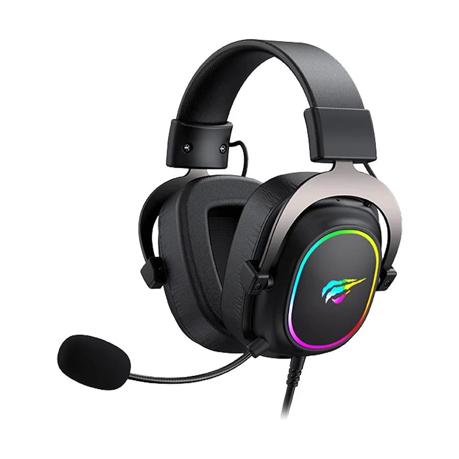 Havit H2002P RGB Wired Gaming Headset Black Ochre