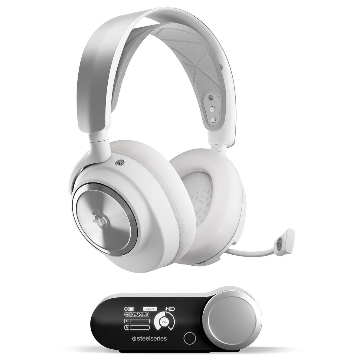 SteelSeries Arctis Nova Pro Wireless Gaming Headset White