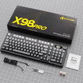 Attack Shark X98 Pro Strawberry Switch Wireless Mechanical Keyboard Black
