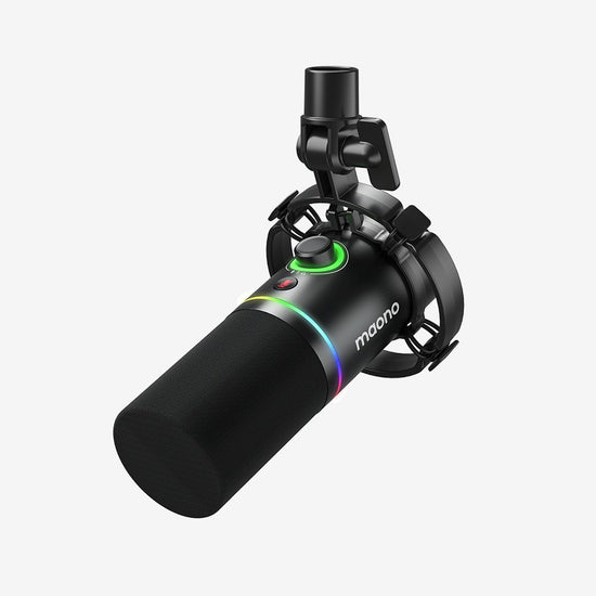 MAONO PD200X XLR USB Dynamic RGB Gaming Microphone Black
