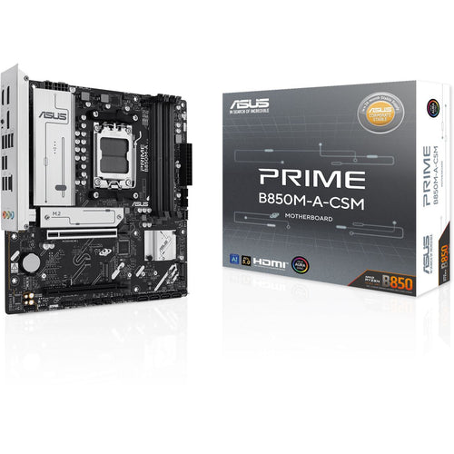 ASUS PRIME B850M-A-CSM AMD B850 AM5 Micro-ATX Motherboard