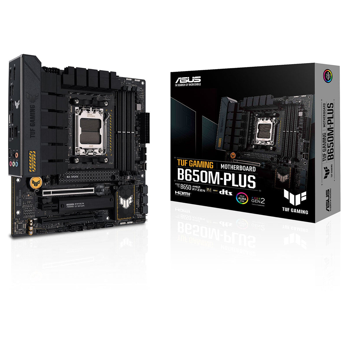ASUS TUF GAMING B650M-PLUS AM5 Micro-ATX Motherboard