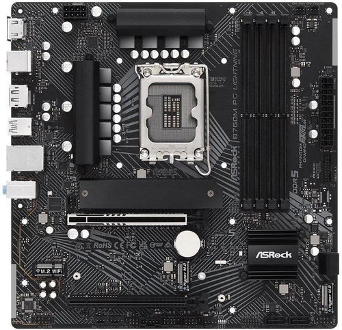 ASRock B760M PG Lighting DDR5 Micro-ATX Intel Motherboard