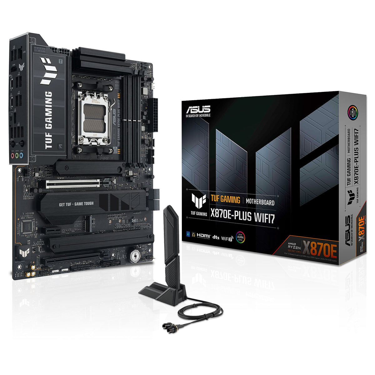 ASUS TUF GAMING X870E-PLUS WIFI7 AM5 DDR5 ATX Motherboard
