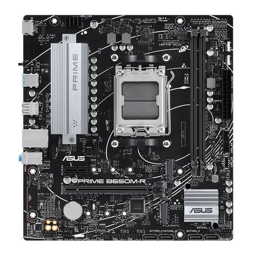 ASUS Prime B650M-R AM5 DDR5 Micro-ATX Motherboard Black