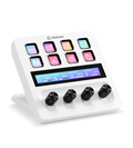 Elgato Stream Deck Plus Audio Mixer Production Controller White