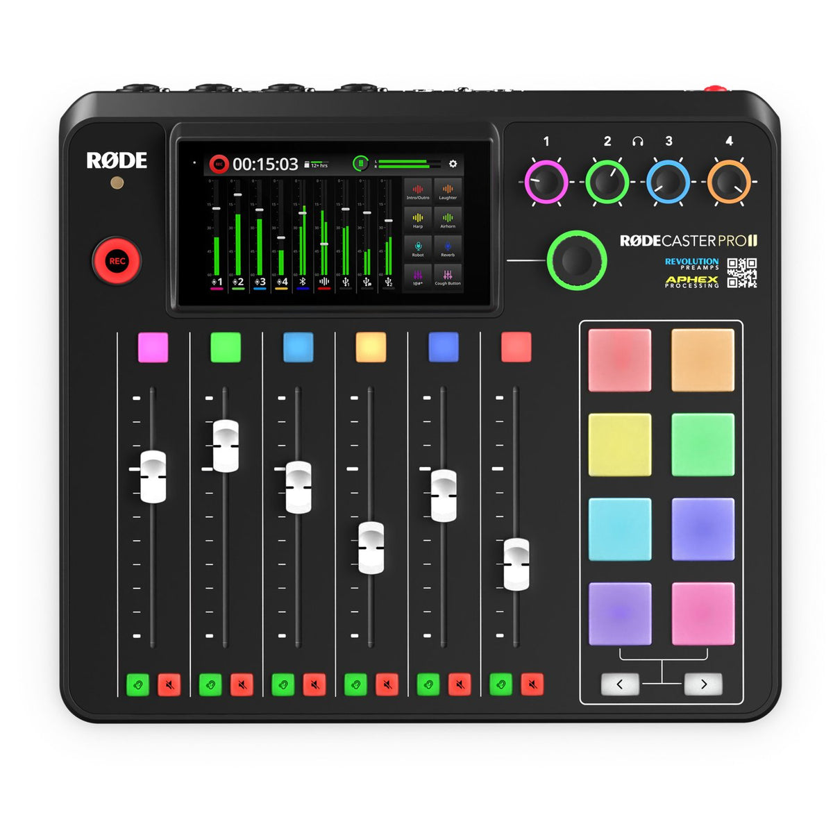 RØDE RØDECaster Pro II All-in-One Production Studio Black
