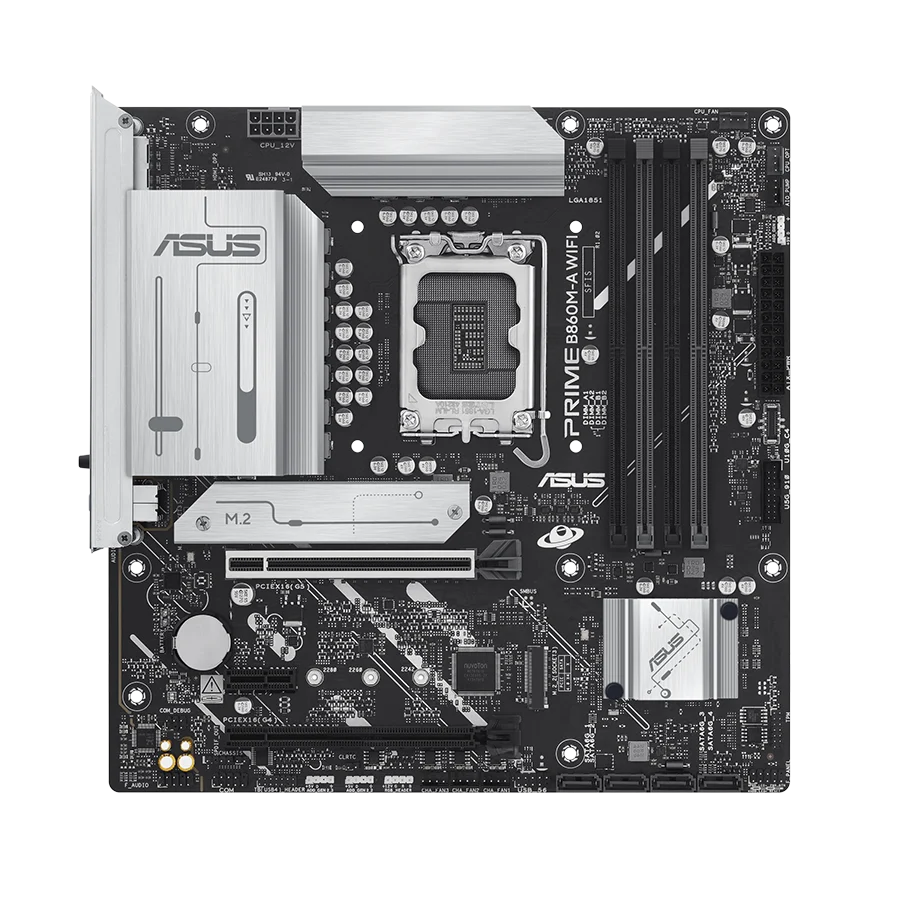 ASUS PRIME B860M-A WIFI-CSM Intel B860 LGA1851 Micro-ATX Motherboard