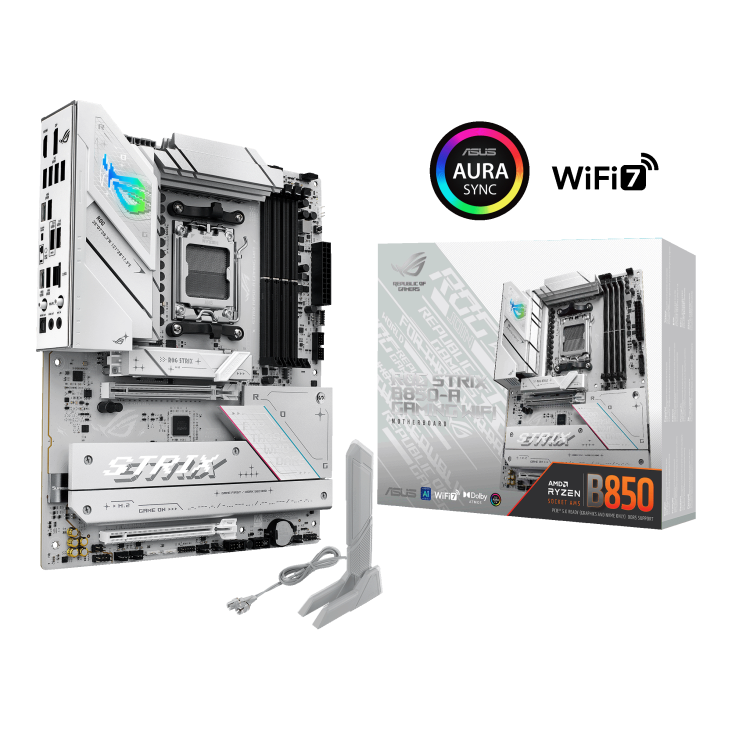ASUS ROG Strix B850-A Gaming WiFi AMD B850 AM5 DDR5 ATX Motherboard
