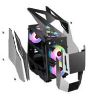 WJCOOLMAN Battle Machine Gaming Case 5 RGB Fans - BLACK GPC Cases Gamers Point 45.000 