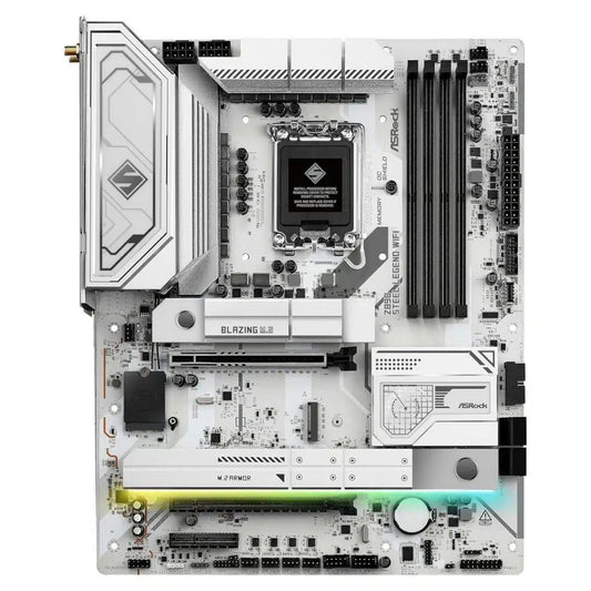 ASRock Z890 Steel Legend WiFi 7 — LGA1851 ATX Motherboard | Gamers Point Bahrain