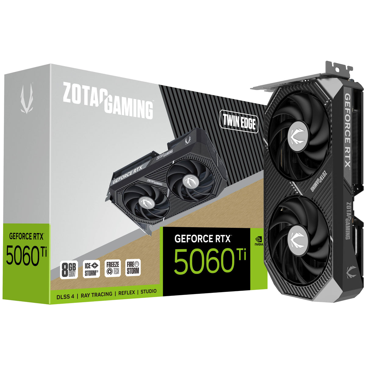 ZOTAC GAMING GeForce RTX 5060 Ti Twin Edge 8GB GDDR7 graphics card